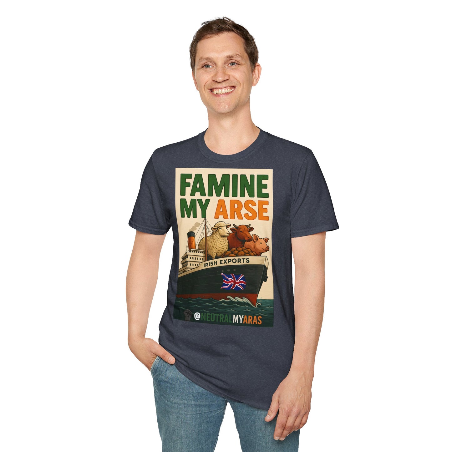 π₯ FAMINE MY ARSE T-SHIRT βοΈ