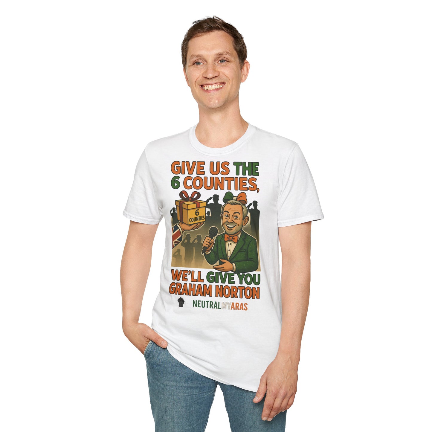 š„ āGive Us the 6 Counties, Weāll Give You Graham Nortonā T-SHIRT āļø