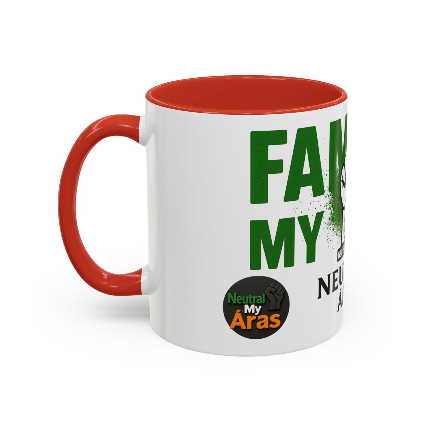 ☕ FAMINE MY ARSE – Tea/Coffee Mug
