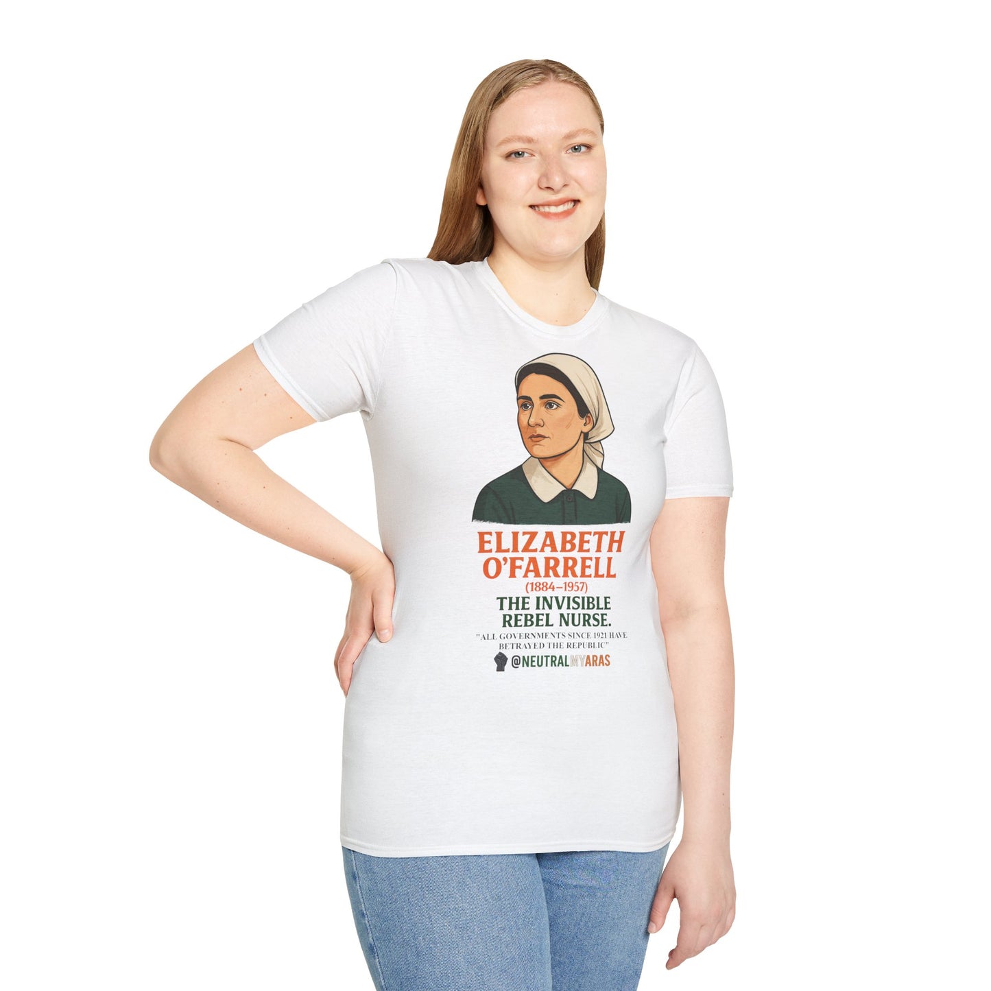 Elizabeth O'Farrell - The Invisible Rebel Nurse Tee
