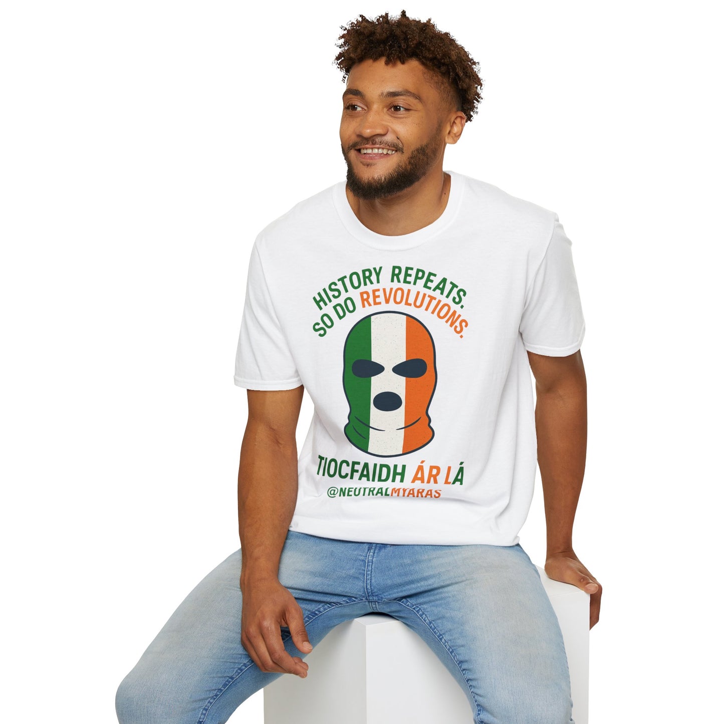 🔥 HISTORY REPEATS, SO DO REVOLUTIONS – TIOCFHAIDH ÁR LÁ T-SHIRT ☘️