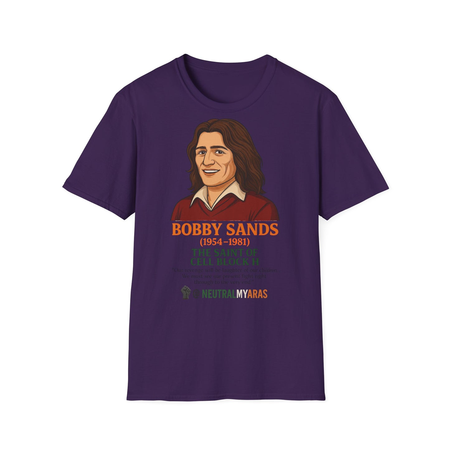 π§ Bobby Sands β The Saint of Cell Block H T-Shirt βοΈ
