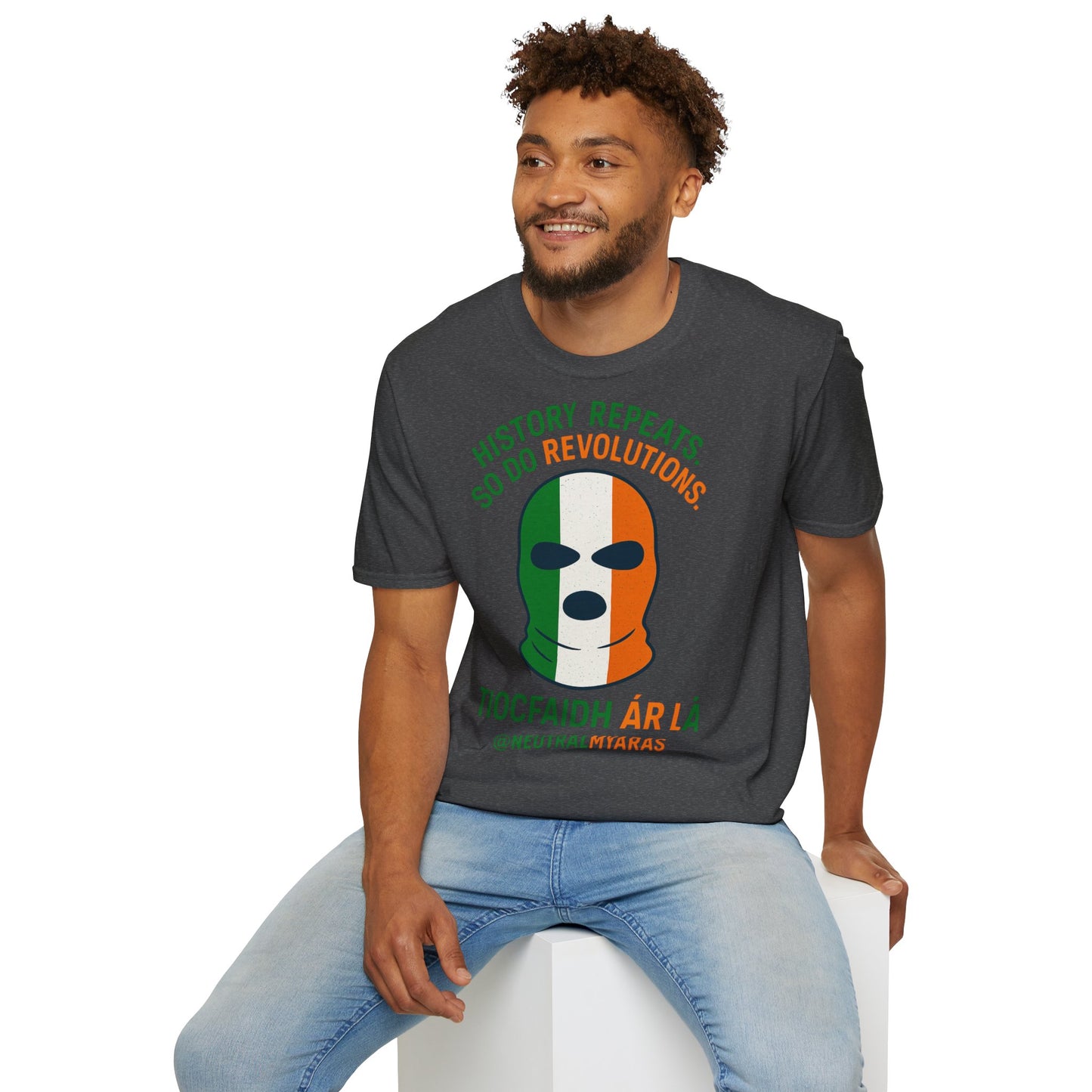 🔥 HISTORY REPEATS, SO DO REVOLUTIONS – TIOCFHAIDH ÁR LÁ T-SHIRT ☘️