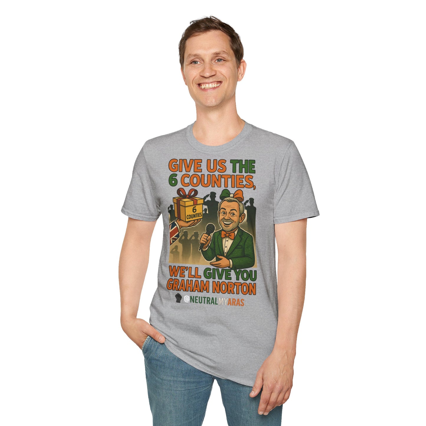 š„ āGive Us the 6 Counties, Weāll Give You Graham Nortonā T-SHIRT āļø