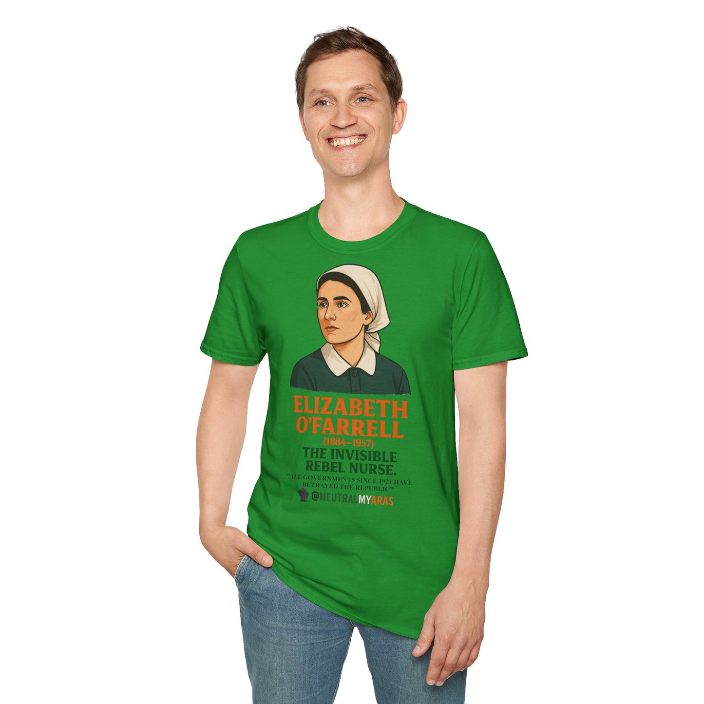 Elizabeth O'Farrell - The Invisible Rebel Nurse Tee