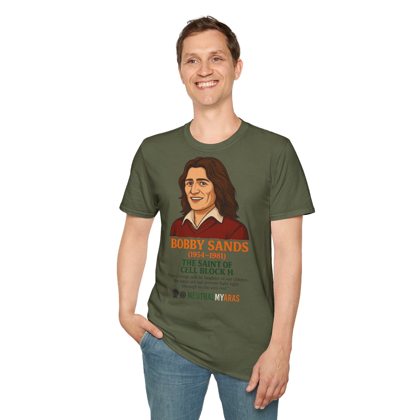 π§ Bobby Sands β The Saint of Cell Block H T-Shirt βοΈ