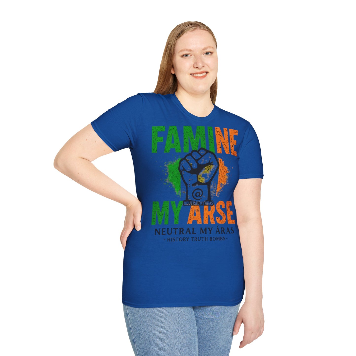 "FAMINE MY ARSE" – The T-Shirt That Speaks Truth, and a Bit of Cheek