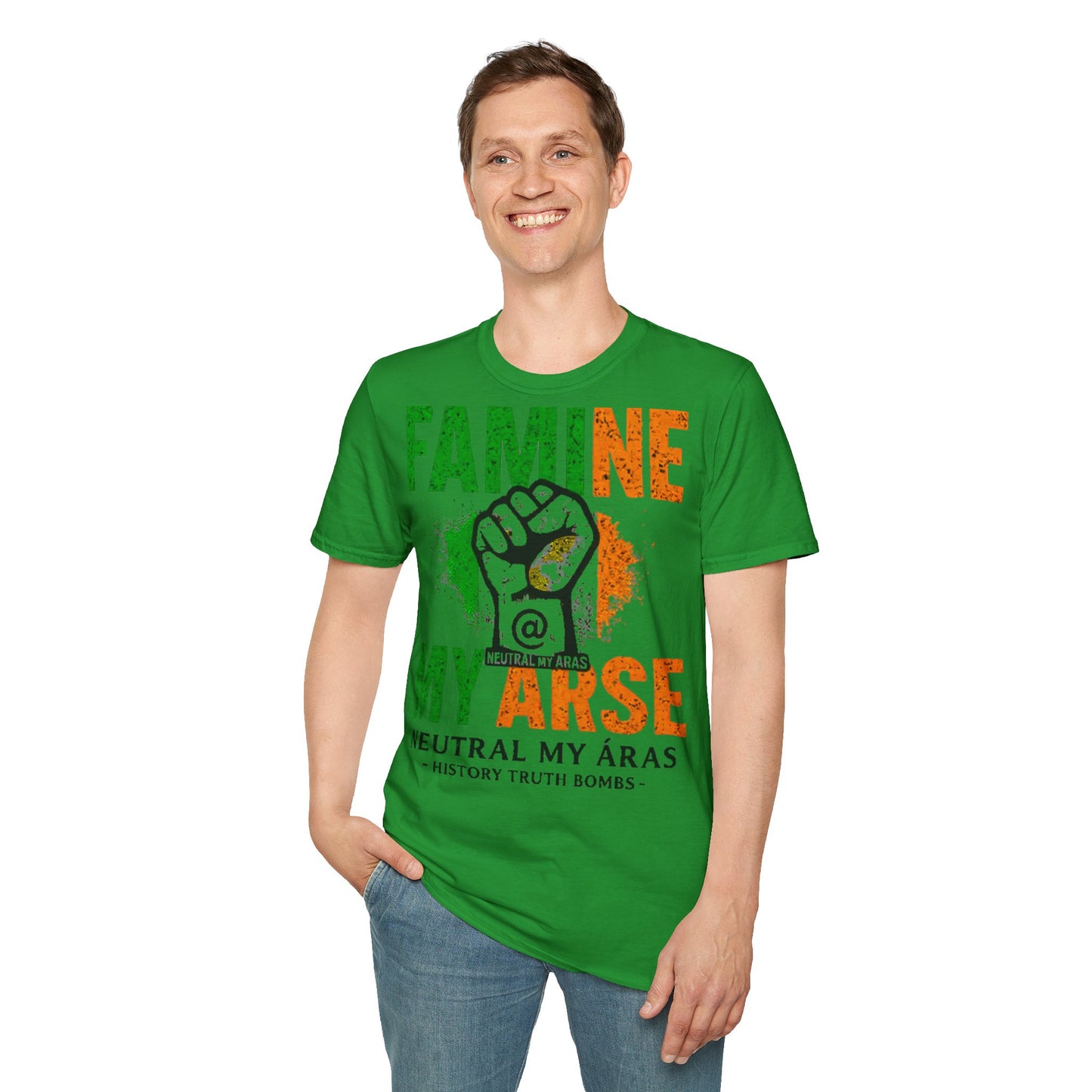 "FAMINE MY ARSE" – The T-Shirt That Speaks Truth, and a Bit of Cheek