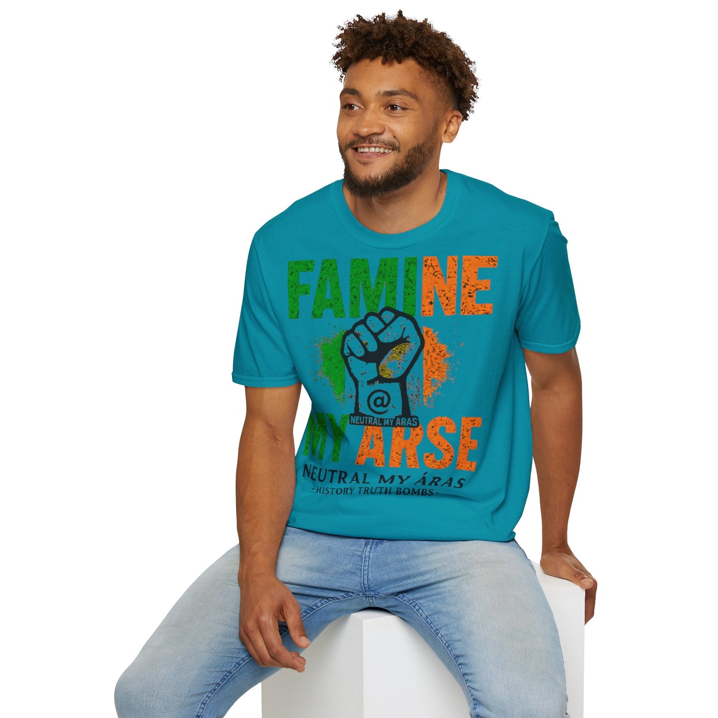 "FAMINE MY ARSE" – The T-Shirt That Speaks Truth, and a Bit of Cheek
