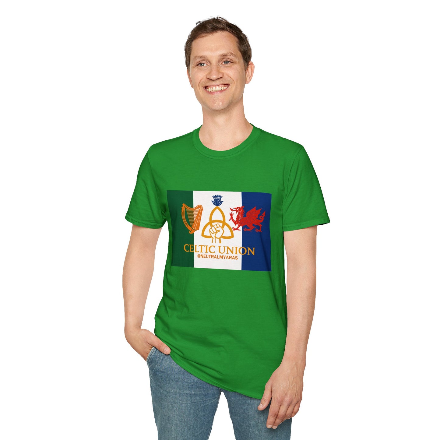 π₯ CELTIC UNION FLAG T-SHIRT βοΈ