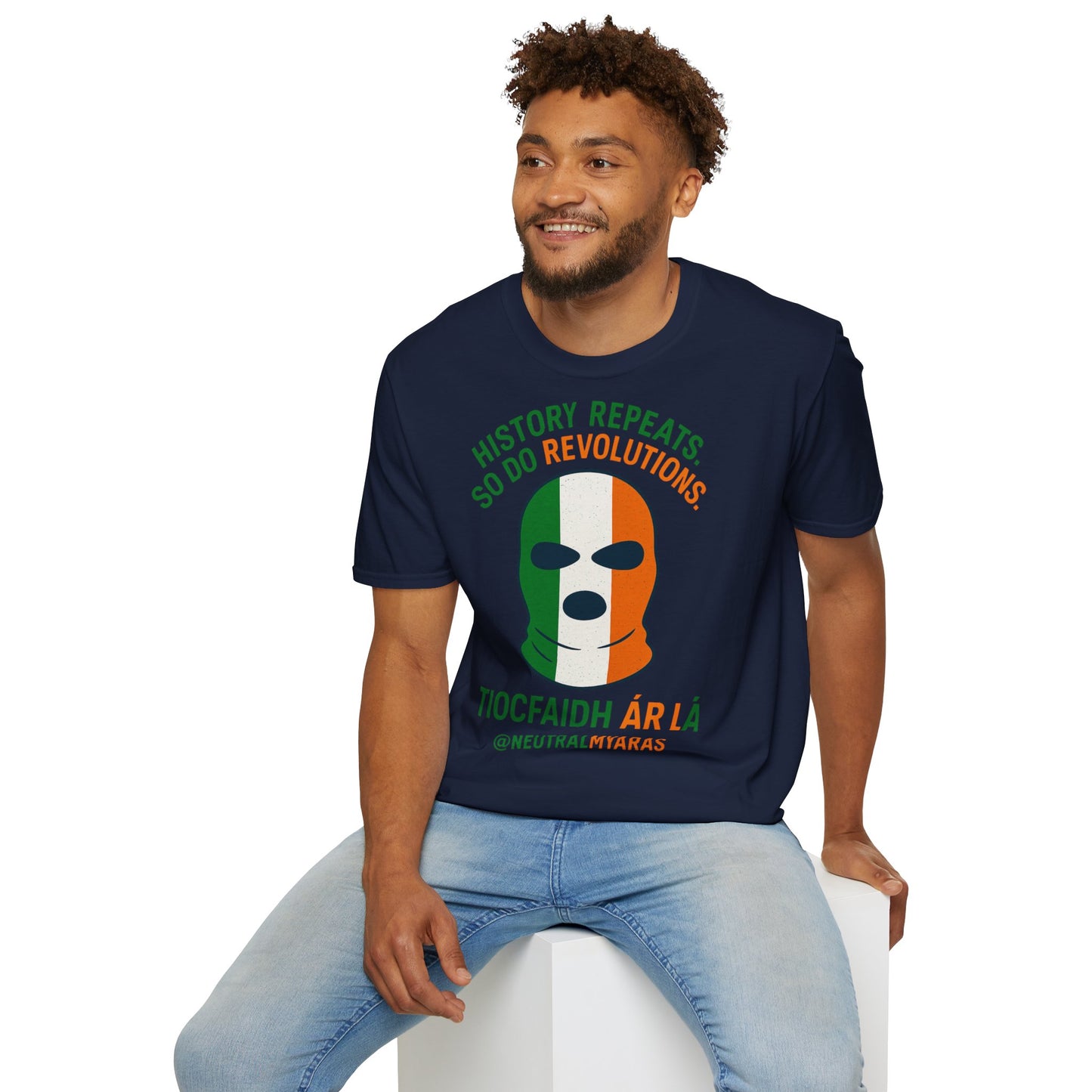 🔥 HISTORY REPEATS, SO DO REVOLUTIONS – TIOCFHAIDH ÁR LÁ T-SHIRT ☘️