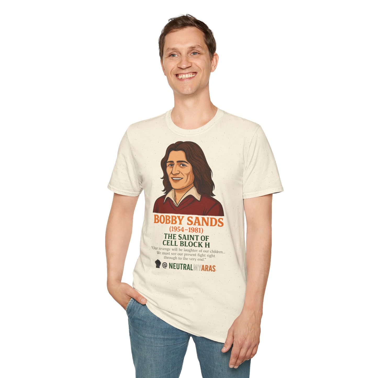 π§ Bobby Sands β The Saint of Cell Block H T-Shirt βοΈ