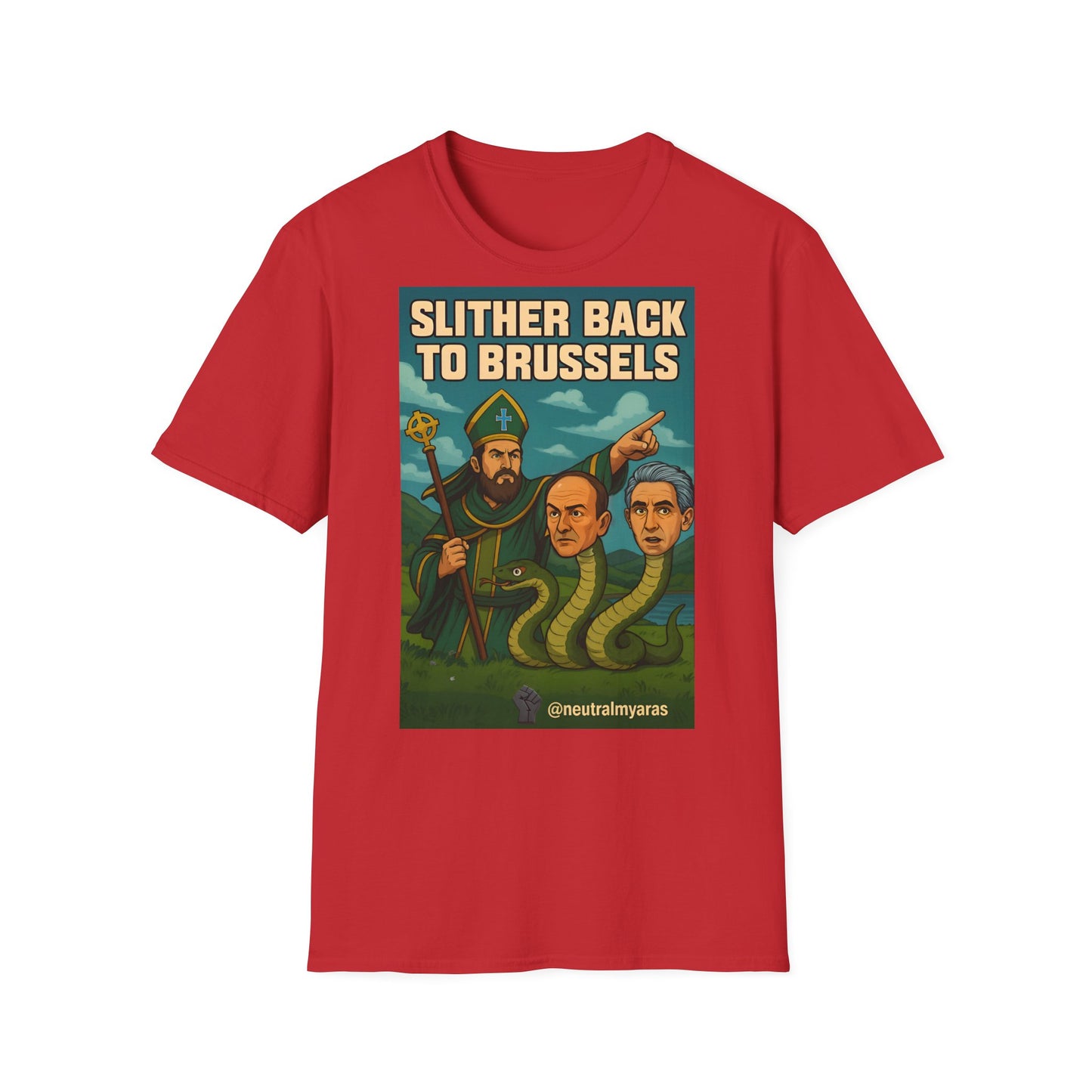 Slither Back to Brussels – St. Patrick vs. The Snakes Tee