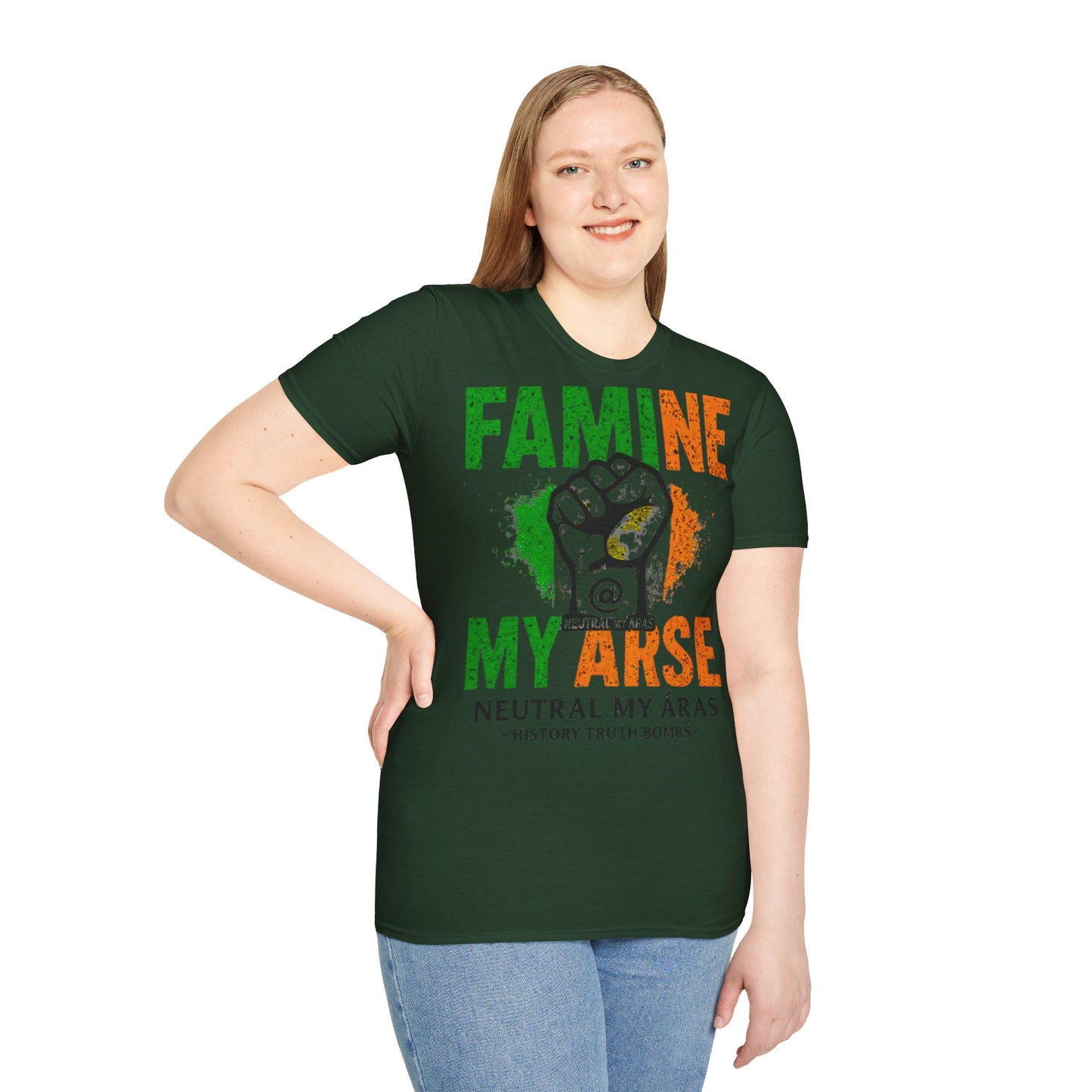 "FAMINE MY ARSE" – The T-Shirt That Speaks Truth, and a Bit of Cheek