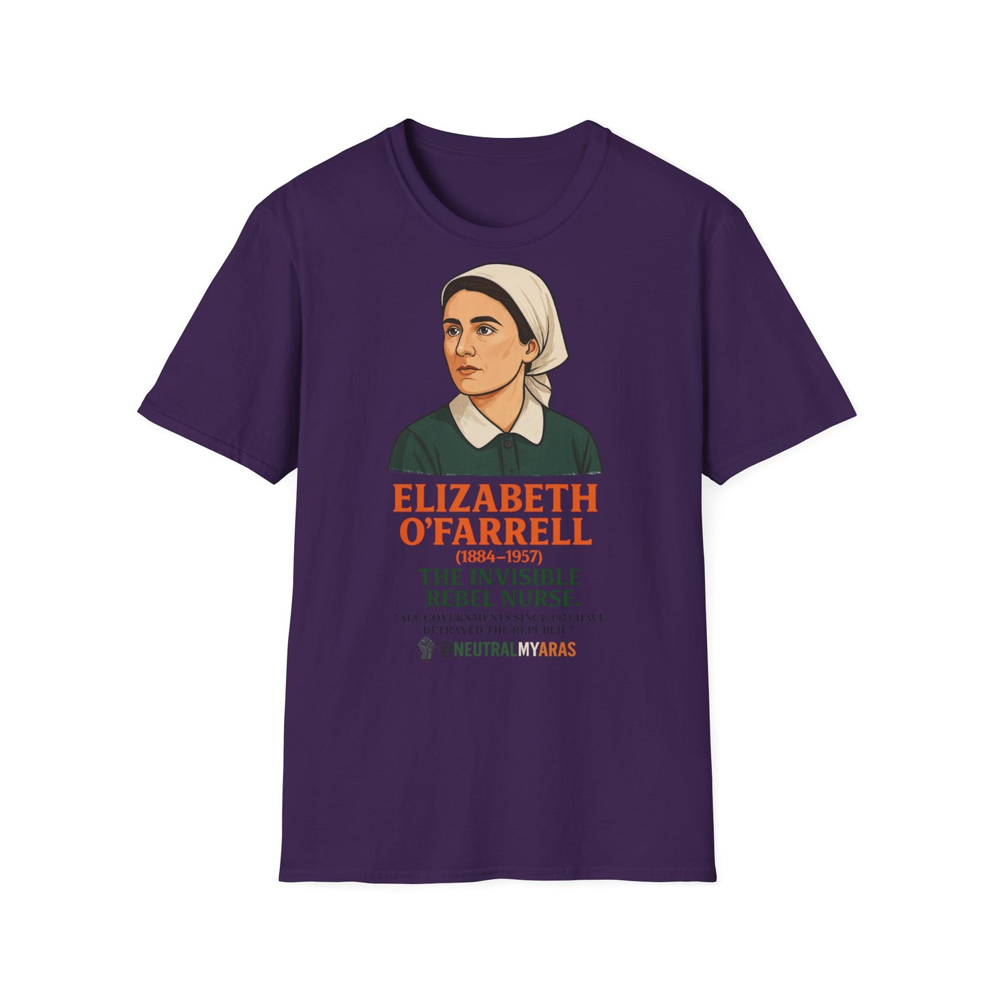 Elizabeth O'Farrell - The Invisible Rebel Nurse Tee