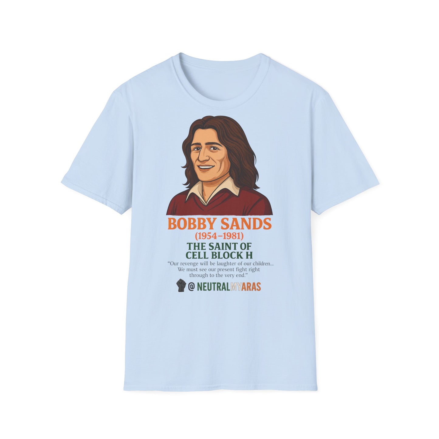π§ Bobby Sands β The Saint of Cell Block H T-Shirt βοΈ