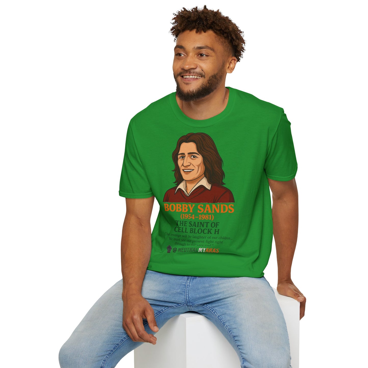 π§ Bobby Sands β The Saint of Cell Block H T-Shirt βοΈ