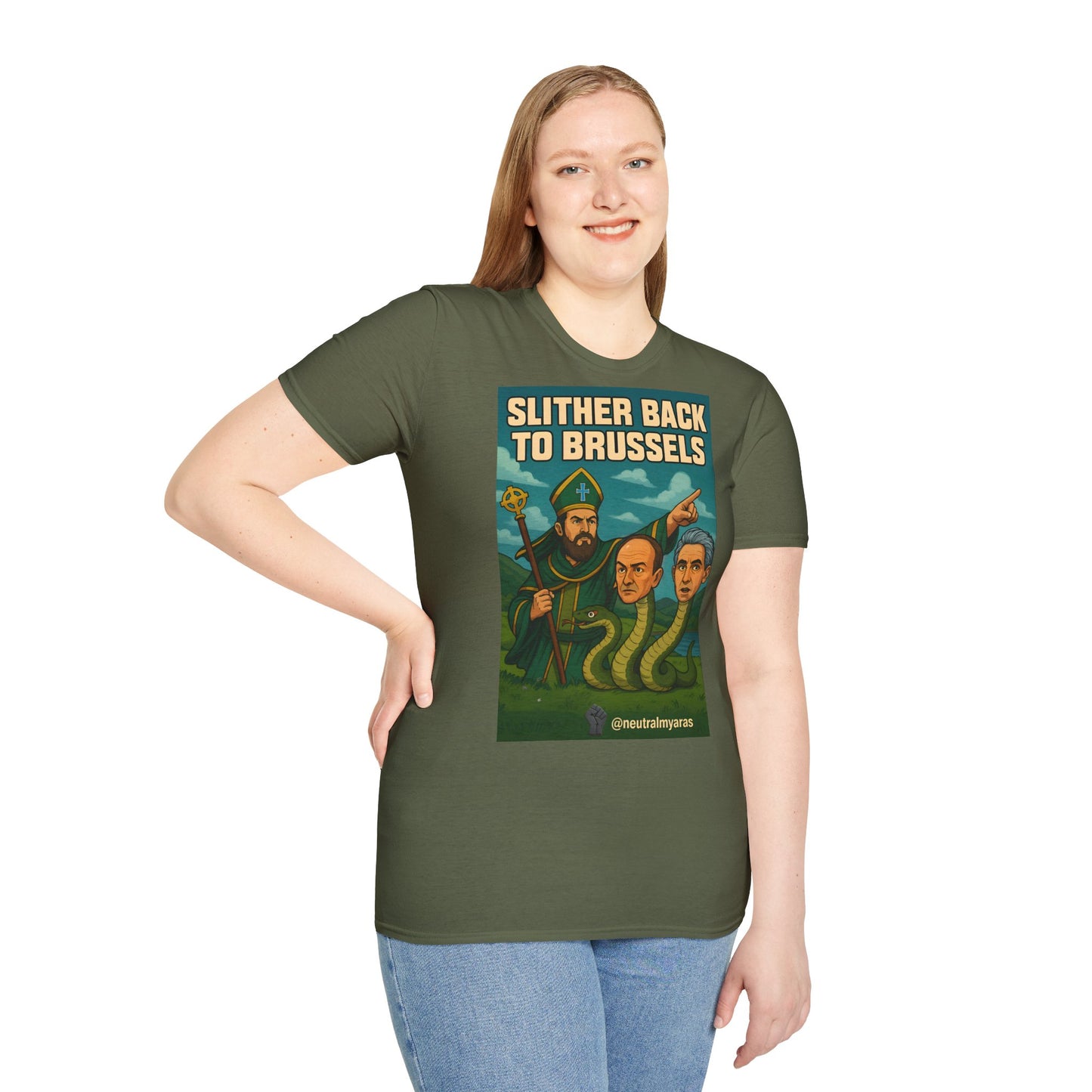 Slither Back to Brussels – St. Patrick vs. The Snakes Tee