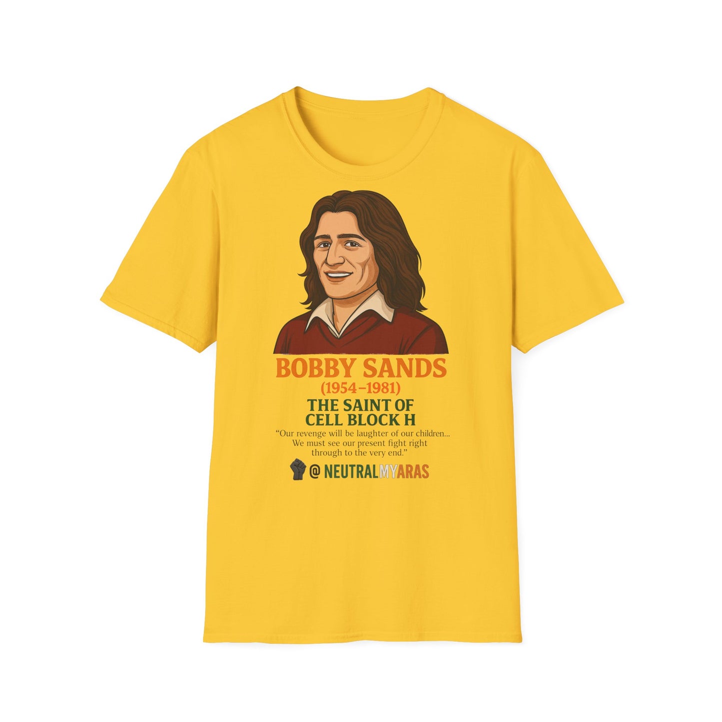 π§ Bobby Sands β The Saint of Cell Block H T-Shirt βοΈ