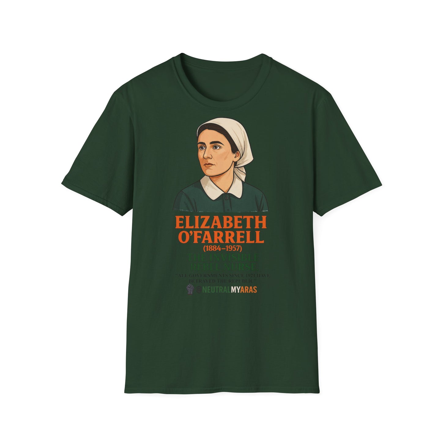 Elizabeth O'Farrell - The Invisible Rebel Nurse Tee