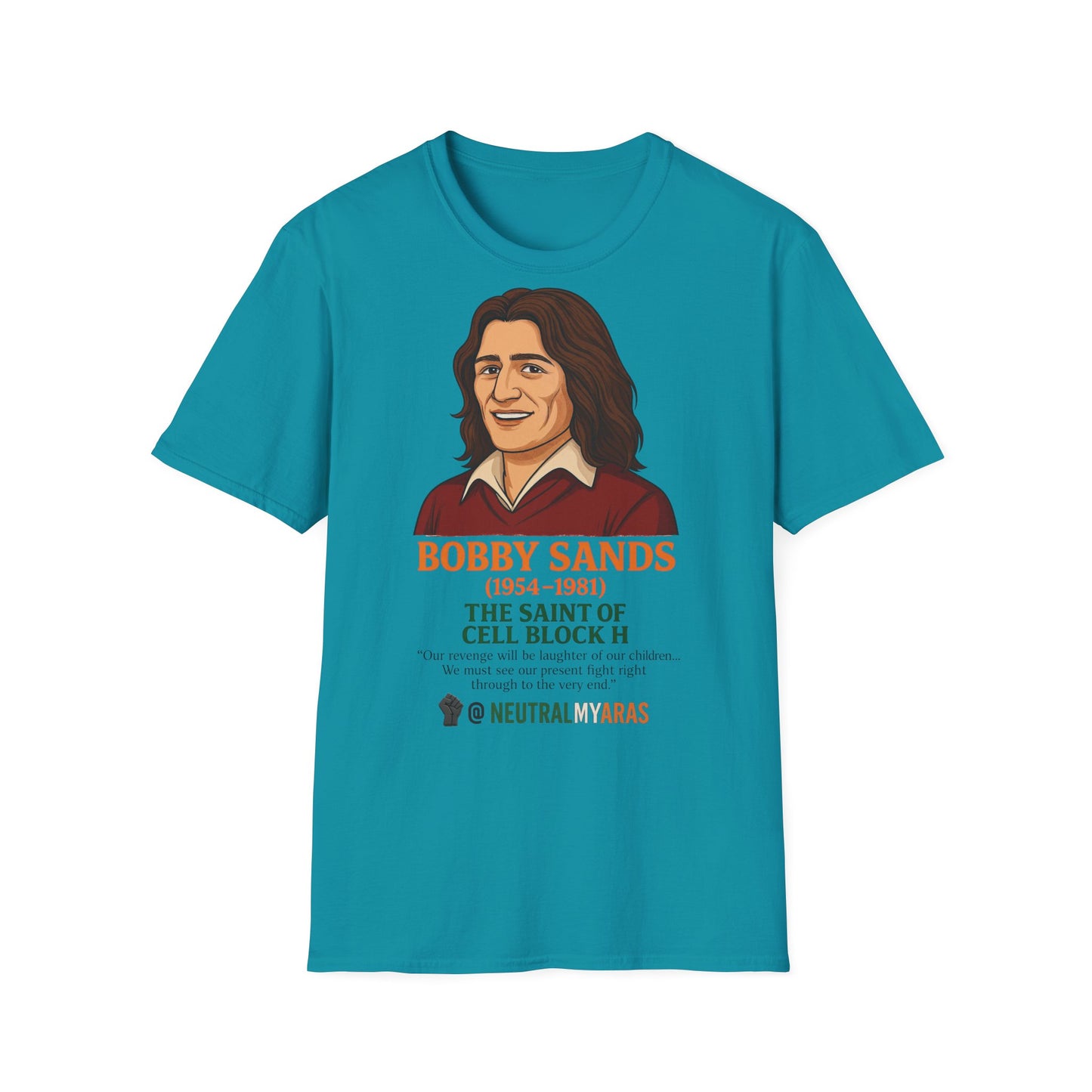 π§ Bobby Sands β The Saint of Cell Block H T-Shirt βοΈ