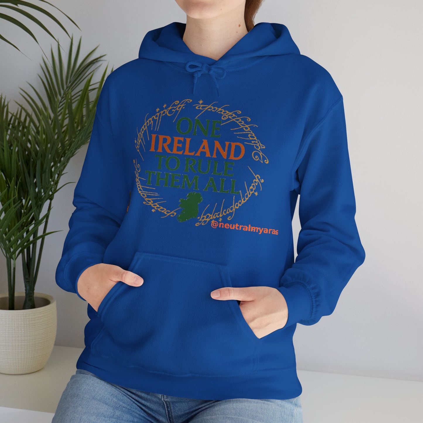 Hoodie "ONE IRELAND TO RULE THEM ALL" – Wear the Legend, Live the Dream