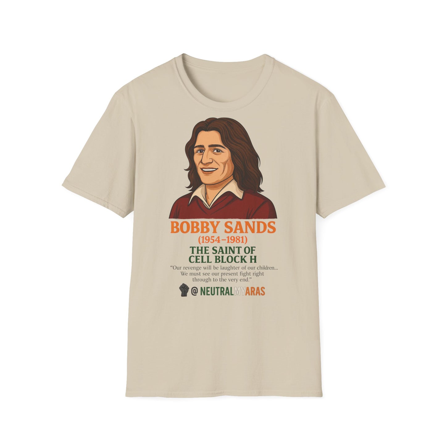 π§ Bobby Sands β The Saint of Cell Block H T-Shirt βοΈ