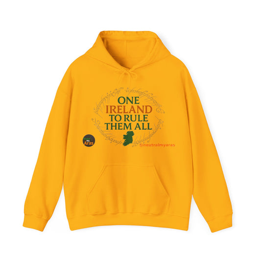 Hoodie "ONE IRELAND TO RULE THEM ALL" – Wear the Legend, Live the Dream