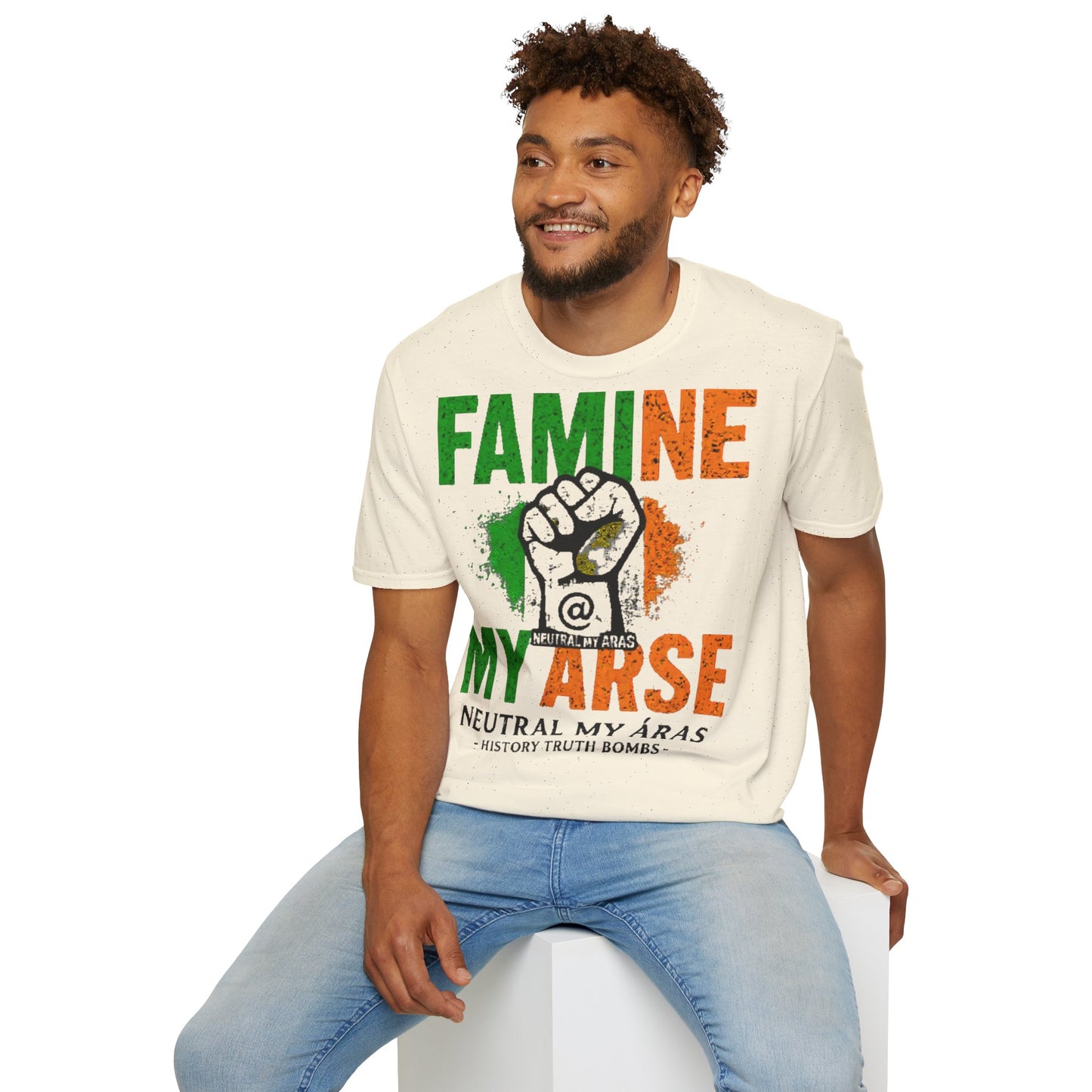 "FAMINE MY ARSE" – The T-Shirt That Speaks Truth, and a Bit of Cheek