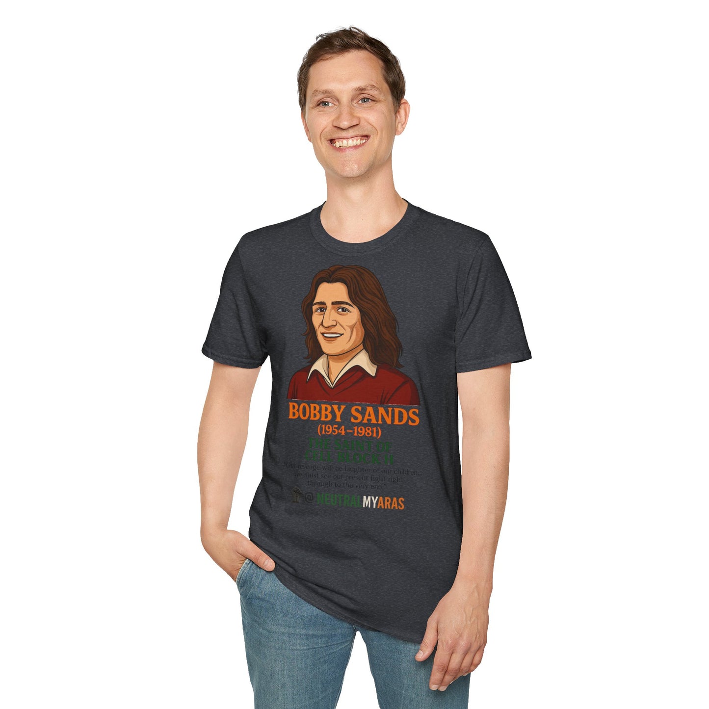 π§ Bobby Sands β The Saint of Cell Block H T-Shirt βοΈ