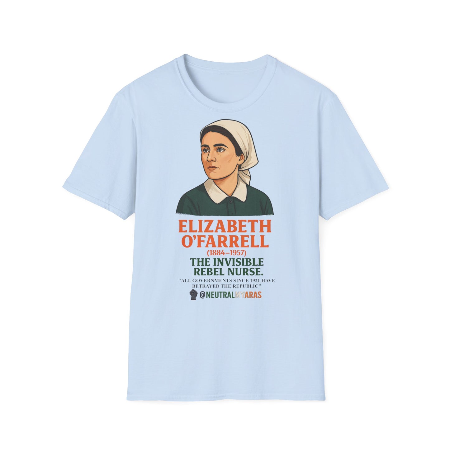 Elizabeth O'Farrell - The Invisible Rebel Nurse Tee