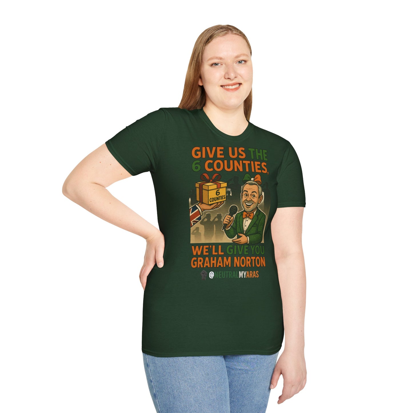 š„ āGive Us the 6 Counties, Weāll Give You Graham Nortonā T-SHIRT āļø