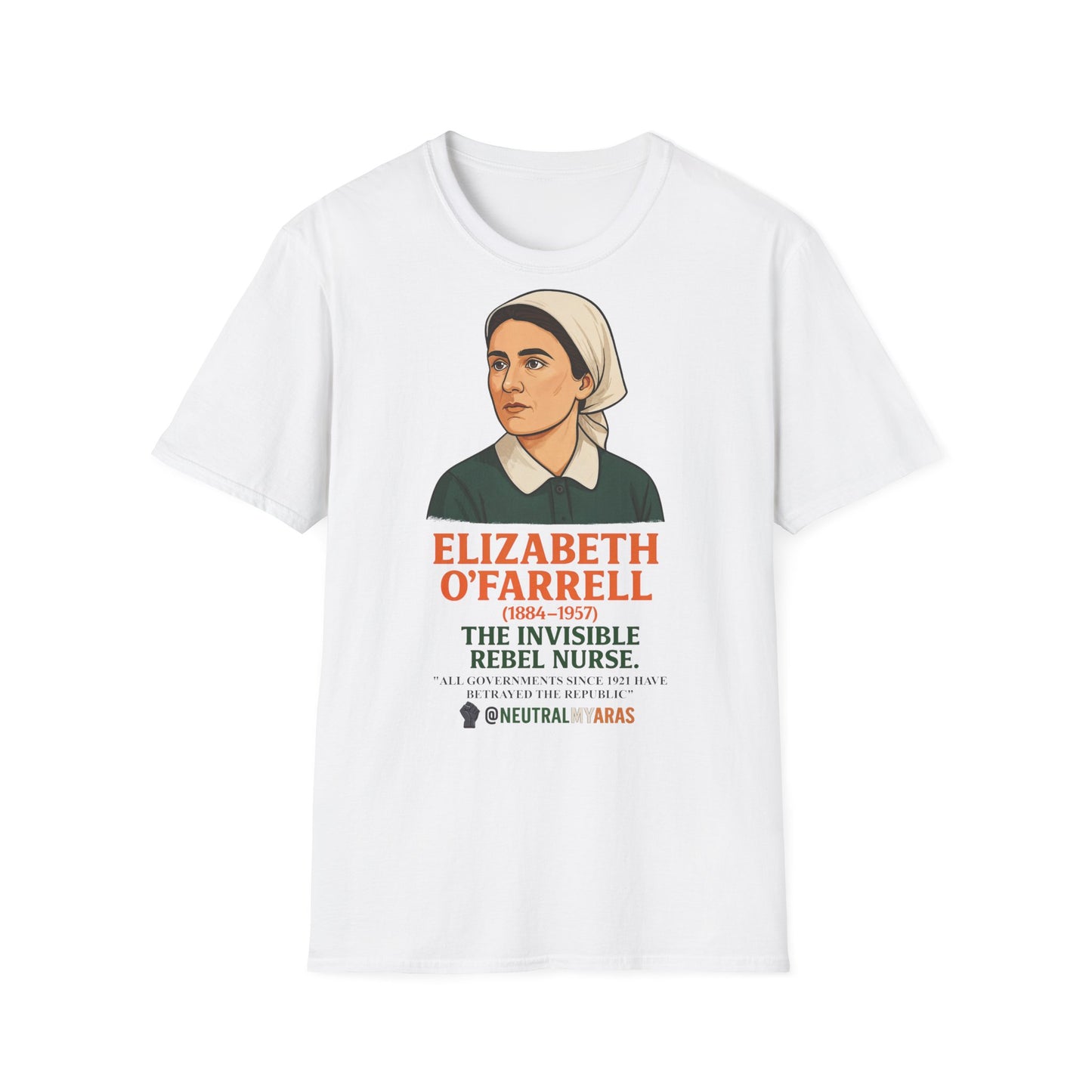 Elizabeth O'Farrell - The Invisible Rebel Nurse Tee