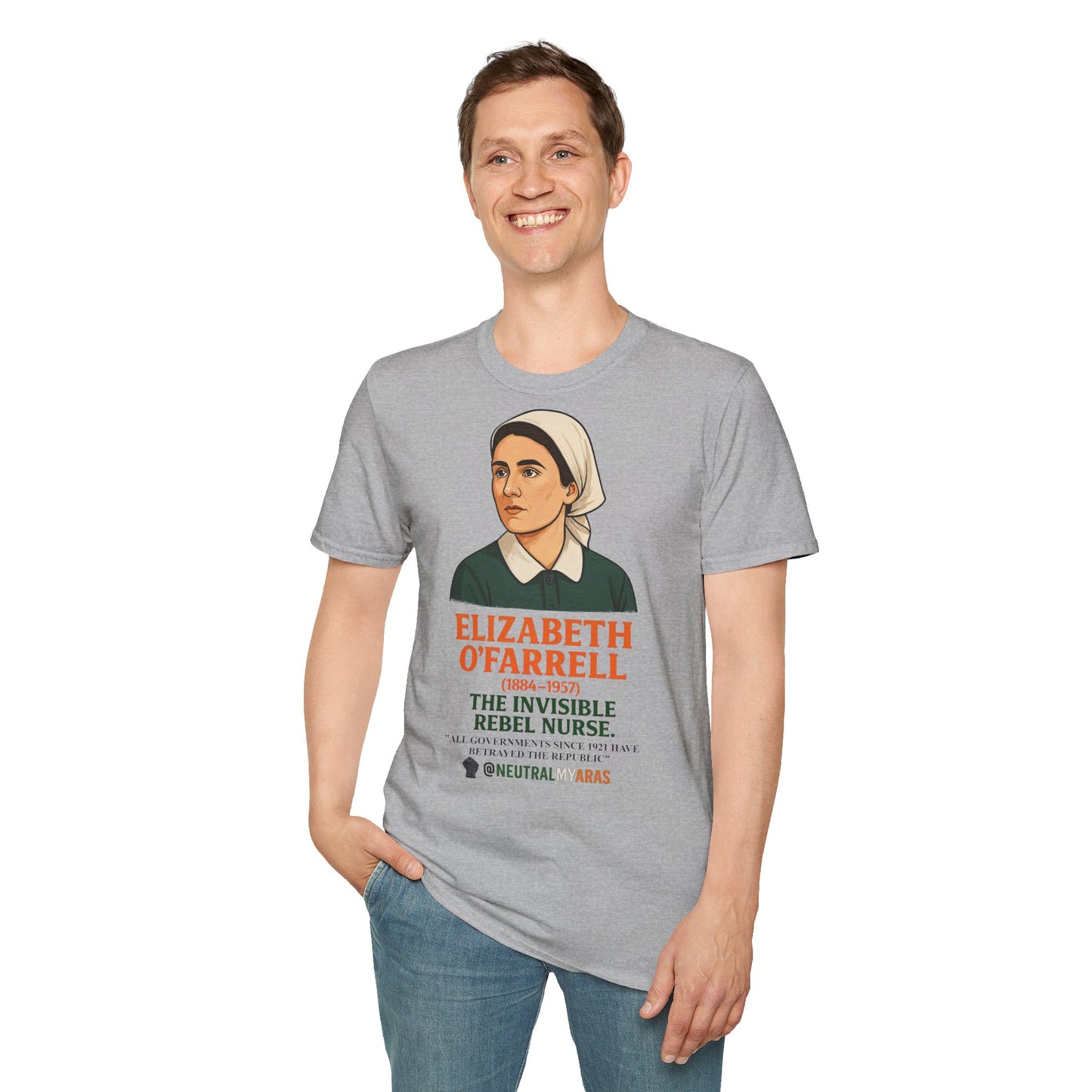 Elizabeth O'Farrell - The Invisible Rebel Nurse Tee