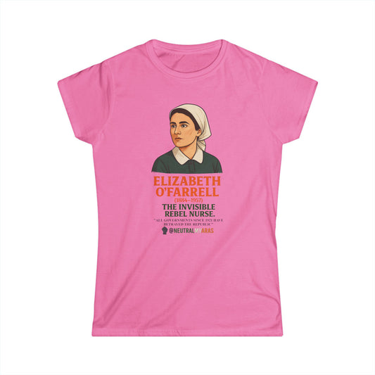 Elizabeth O'Farrell - The Invisible Rebel Nurse - Women's Softstyle Tee