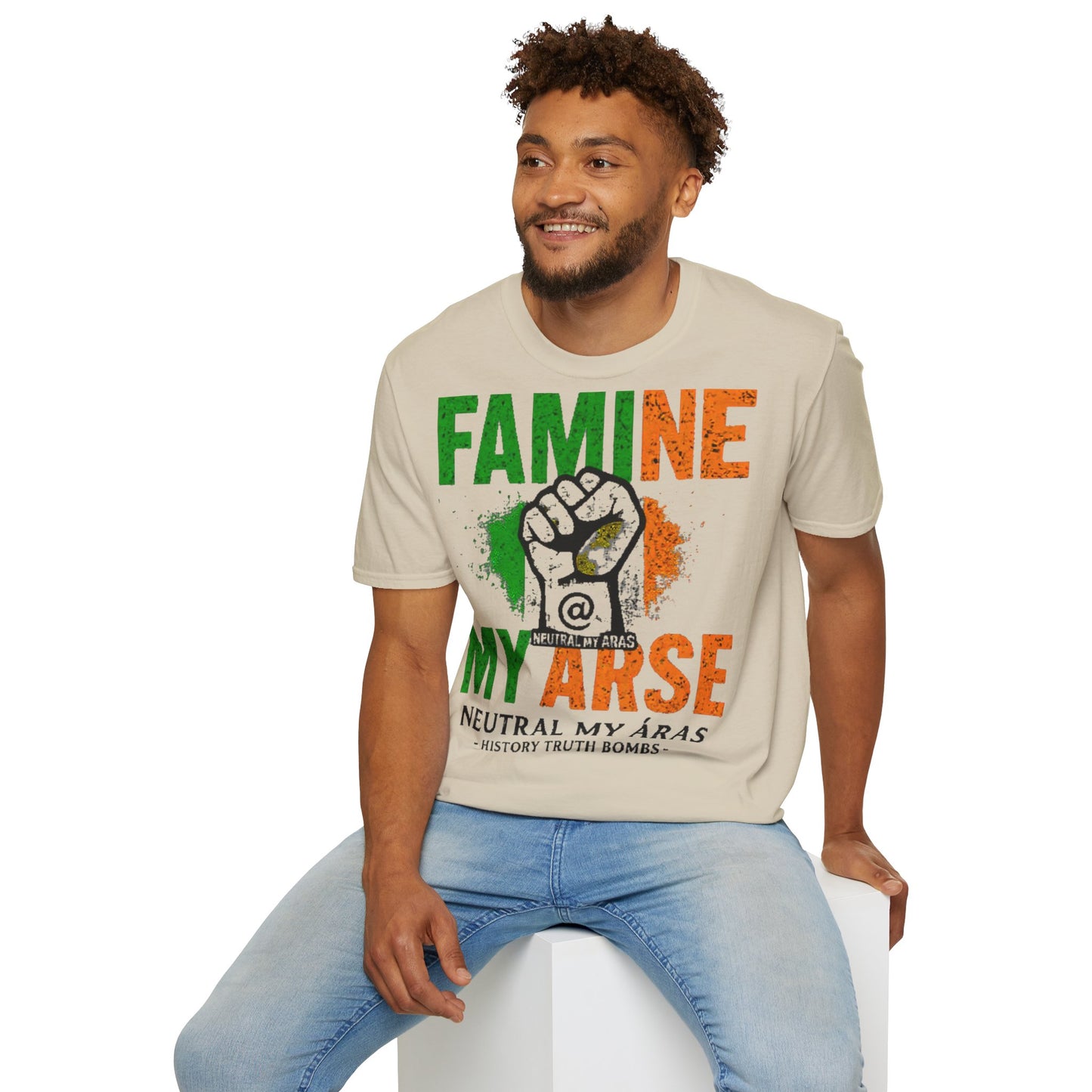"FAMINE MY ARSE" – The T-Shirt That Speaks Truth, and a Bit of Cheek