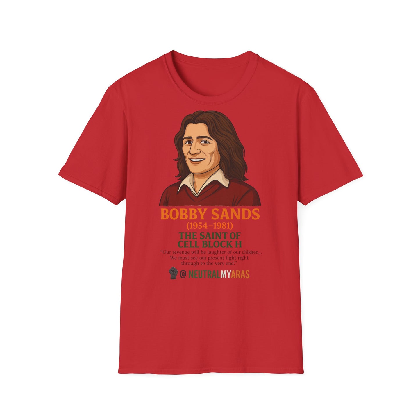 π§ Bobby Sands β The Saint of Cell Block H T-Shirt βοΈ