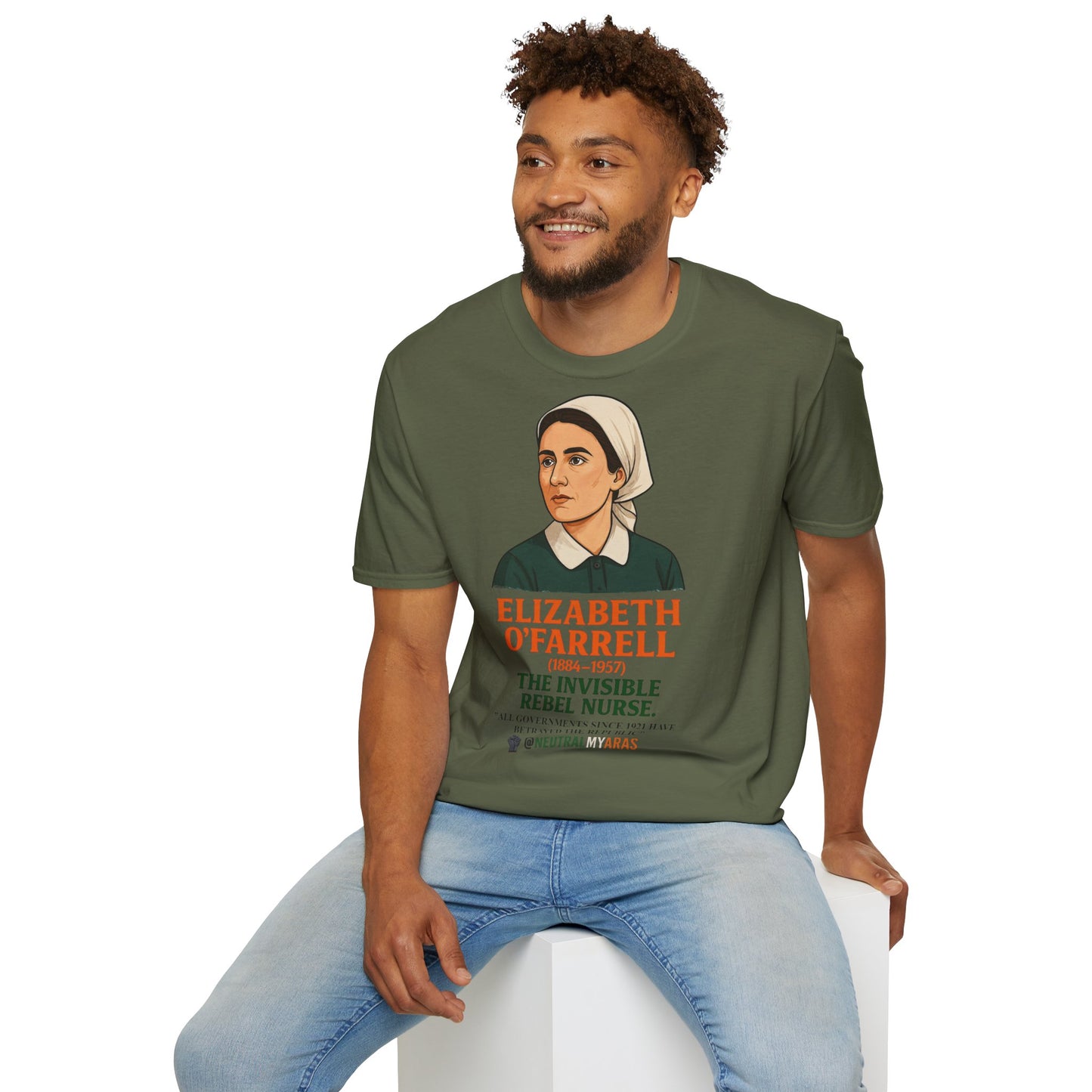 Elizabeth O'Farrell - The Invisible Rebel Nurse Tee
