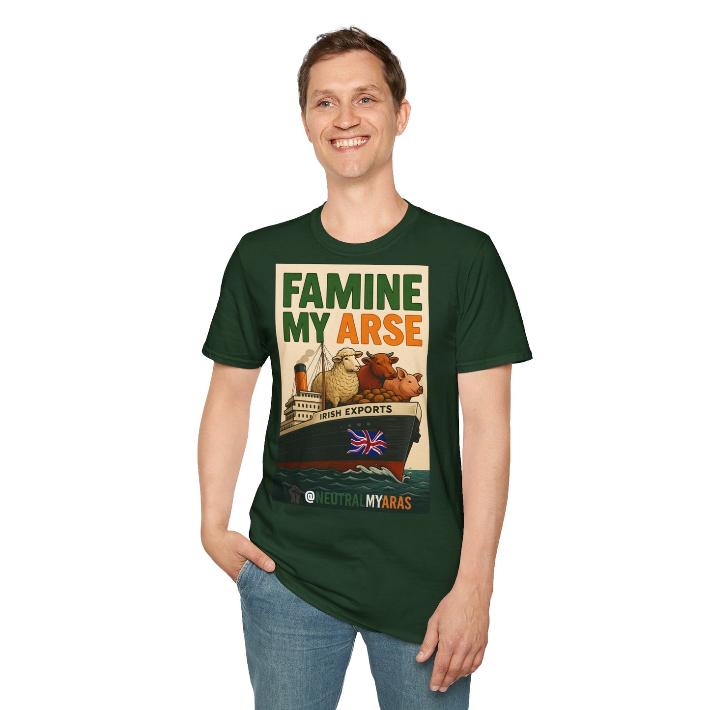 π₯ FAMINE MY ARSE T-SHIRT βοΈ