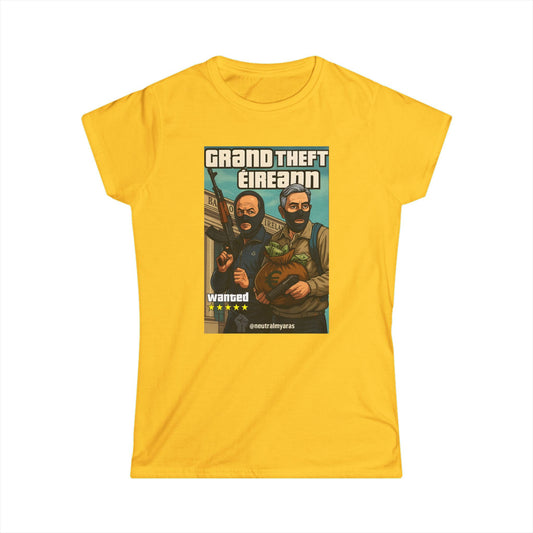 🔥 🚨 GRAND THEFT ÉIREANN 🚨 WOMEN'S TEE ☘️