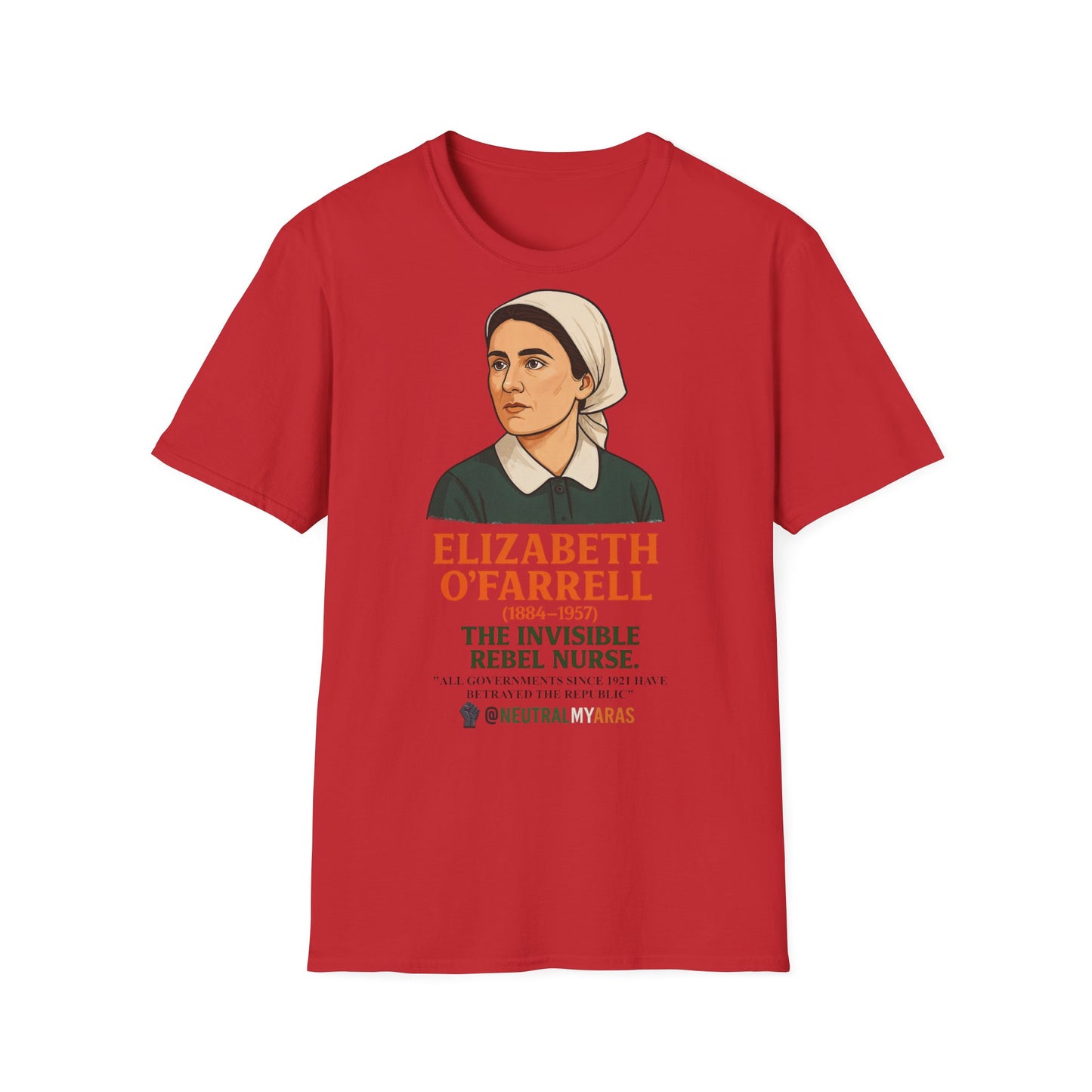 Elizabeth O'Farrell - The Invisible Rebel Nurse Tee