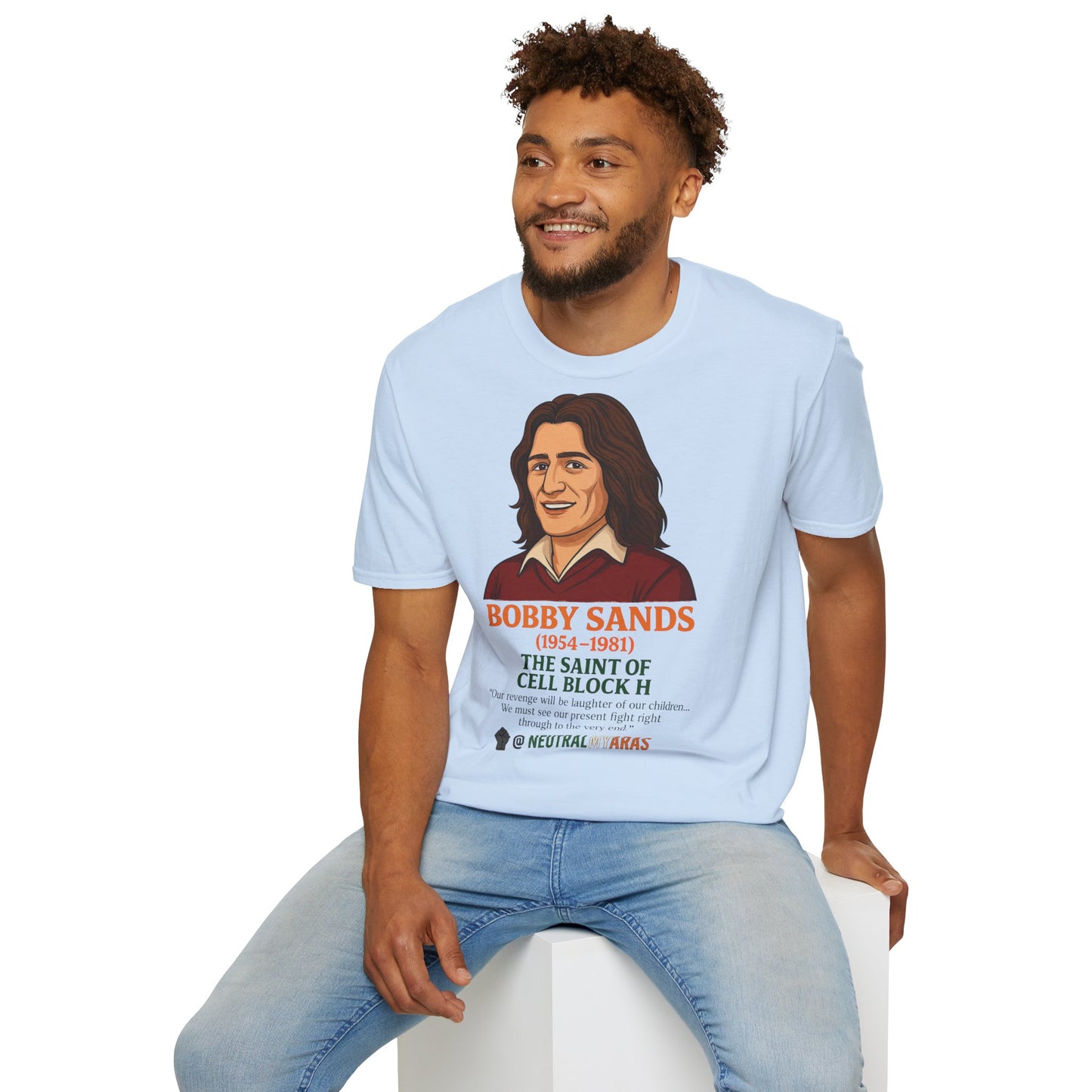 π§ Bobby Sands β The Saint of Cell Block H T-Shirt βοΈ