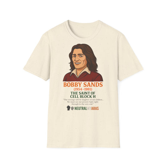 🟧 Bobby Sands – The Saint of Cell Block H T-Shirt ☘️