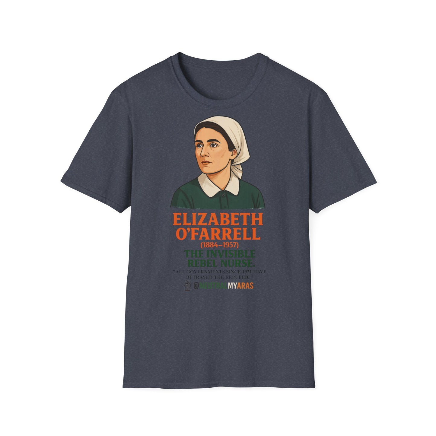 Elizabeth O'Farrell - The Invisible Rebel Nurse Tee
