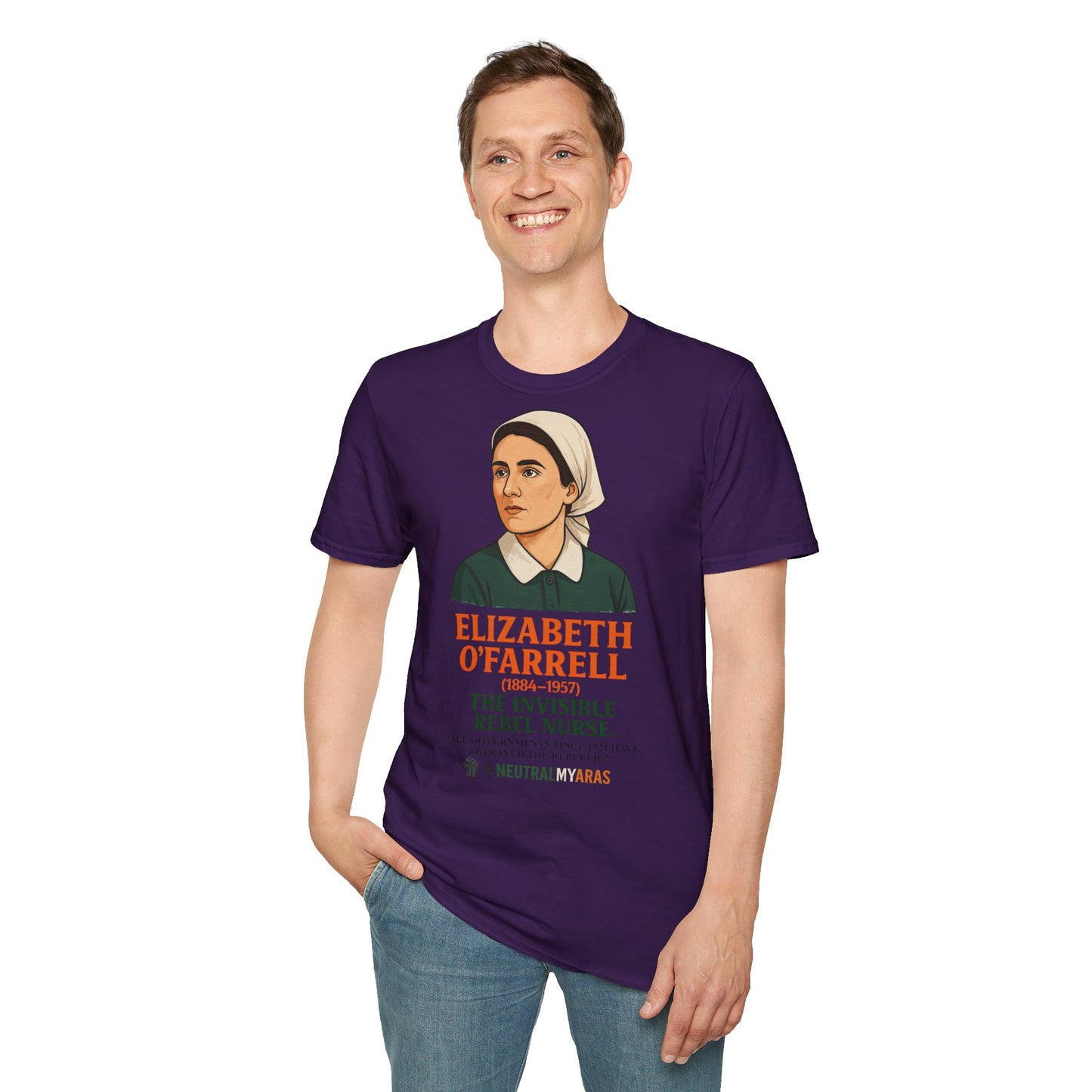 Elizabeth O'Farrell - The Invisible Rebel Nurse Tee