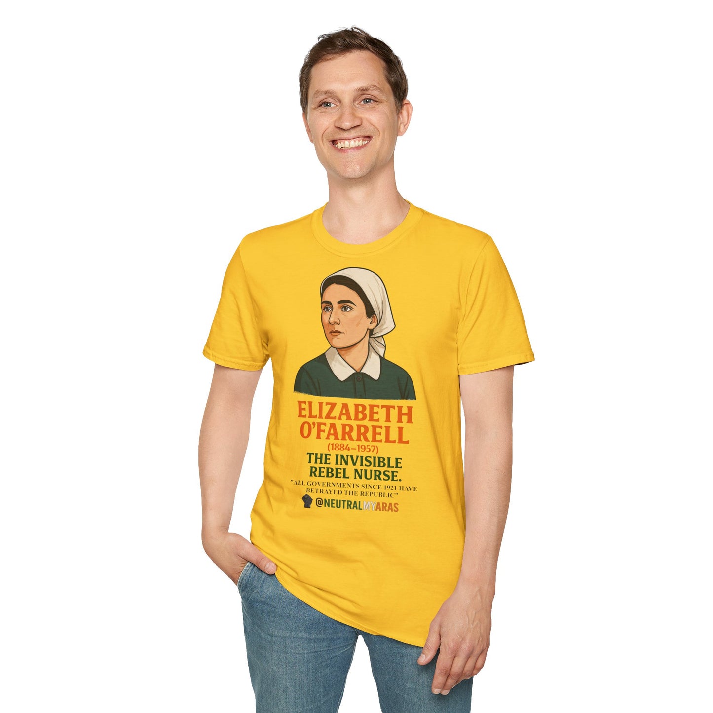Elizabeth O'Farrell - The Invisible Rebel Nurse Tee
