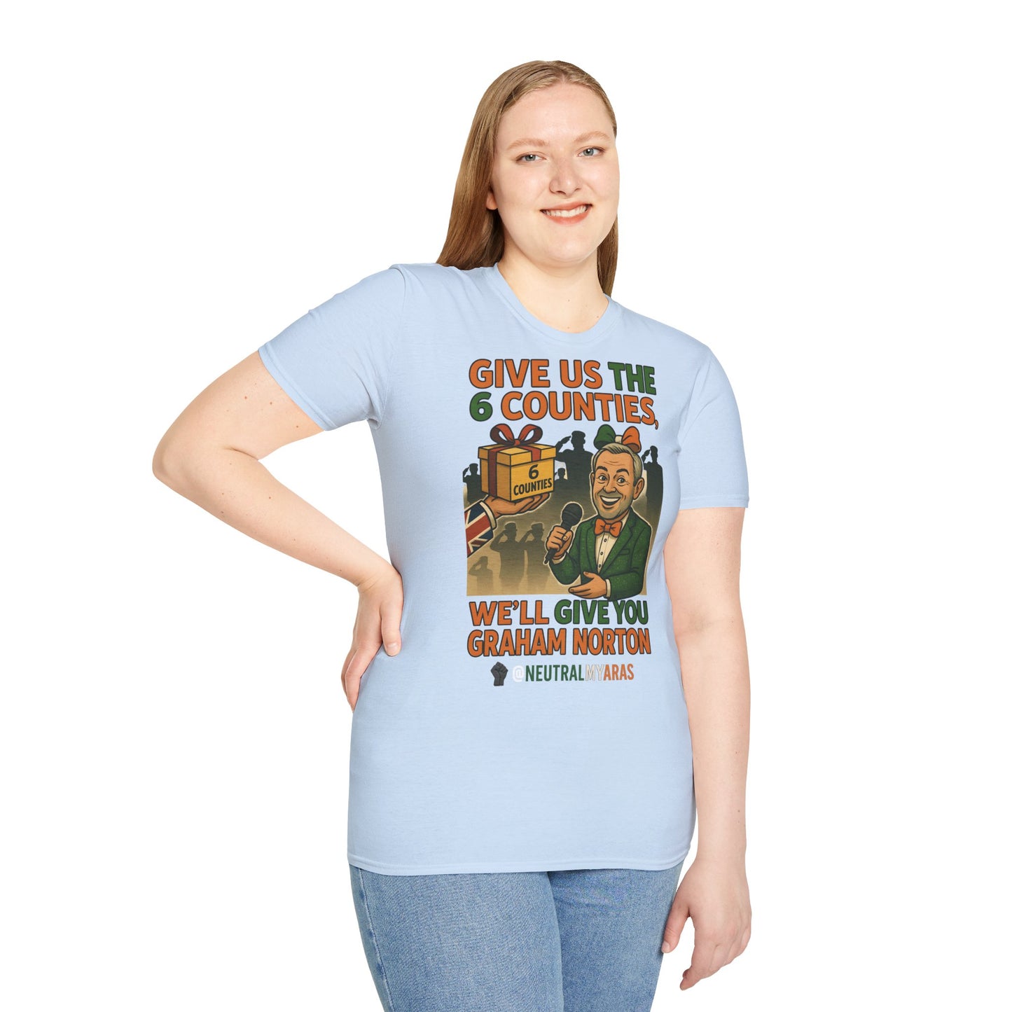š„ āGive Us the 6 Counties, Weāll Give You Graham Nortonā T-SHIRT āļø