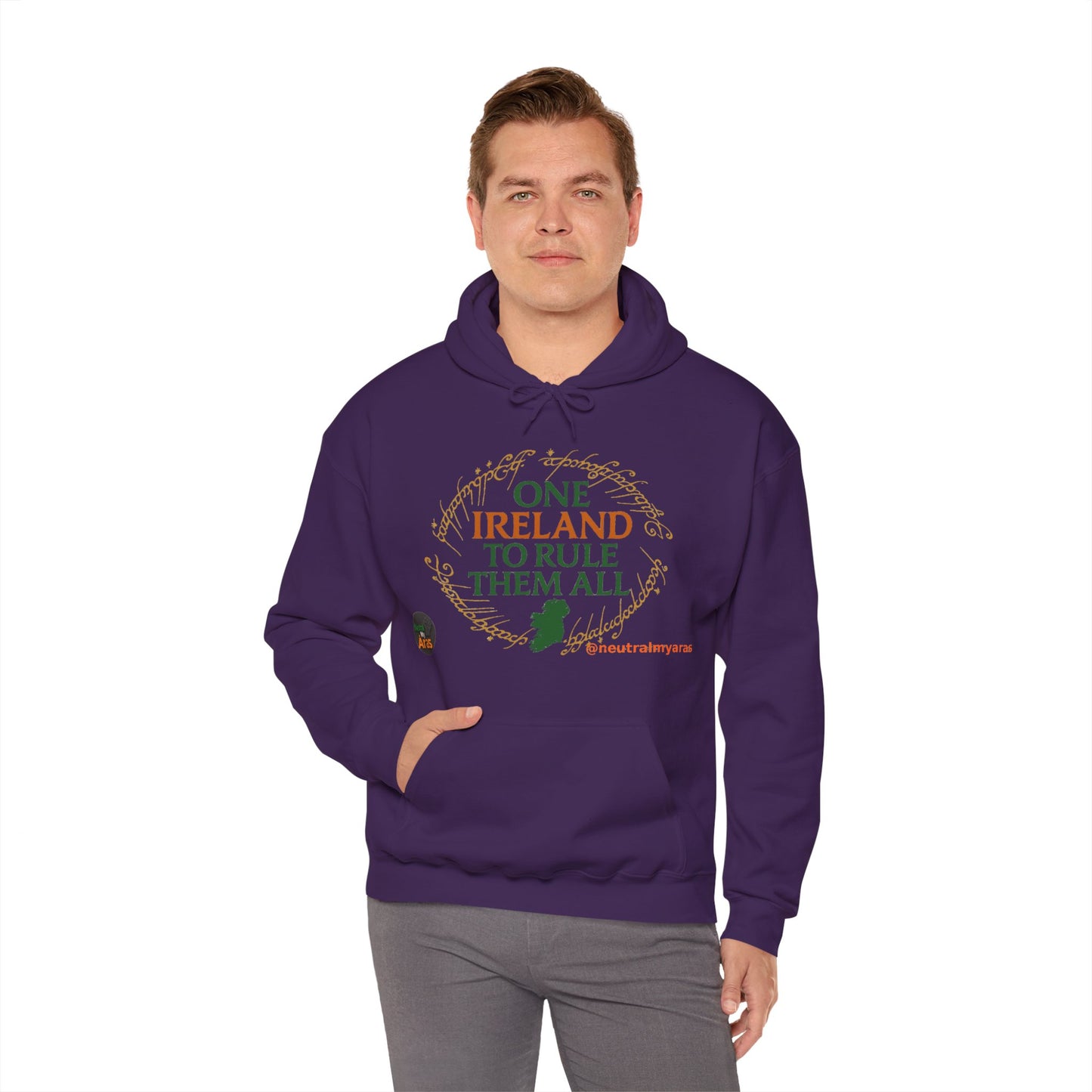 Hoodie "ONE IRELAND TO RULE THEM ALL" – Wear the Legend, Live the Dream