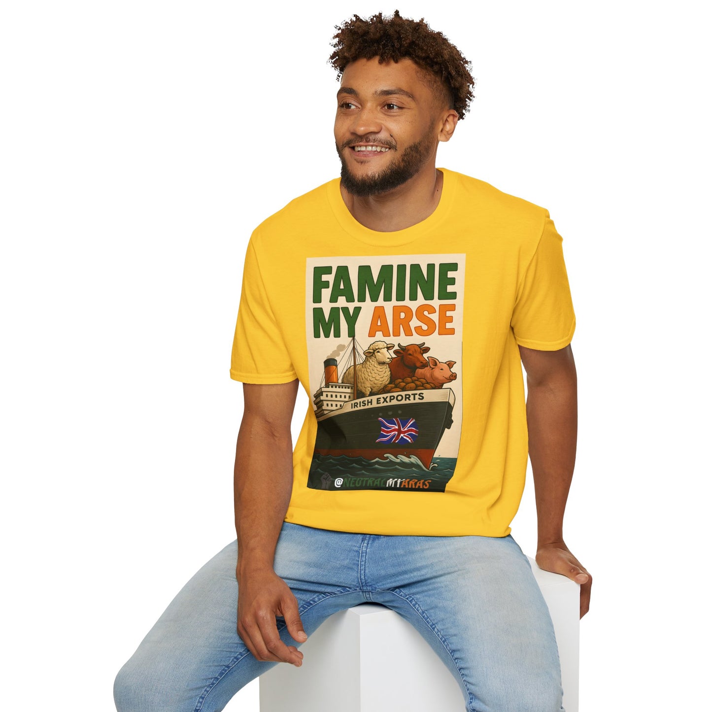 π₯ FAMINE MY ARSE T-SHIRT βοΈ