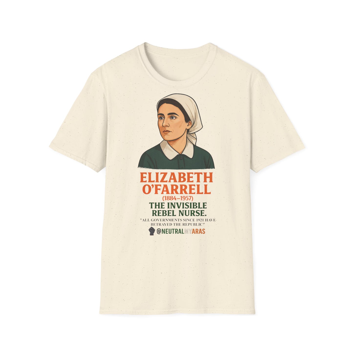Elizabeth O'Farrell - The Invisible Rebel Nurse Tee